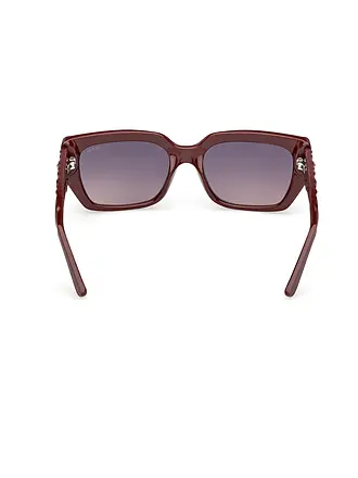 GUESS | Sonnenbrille GU00254/55 | dunkelrot